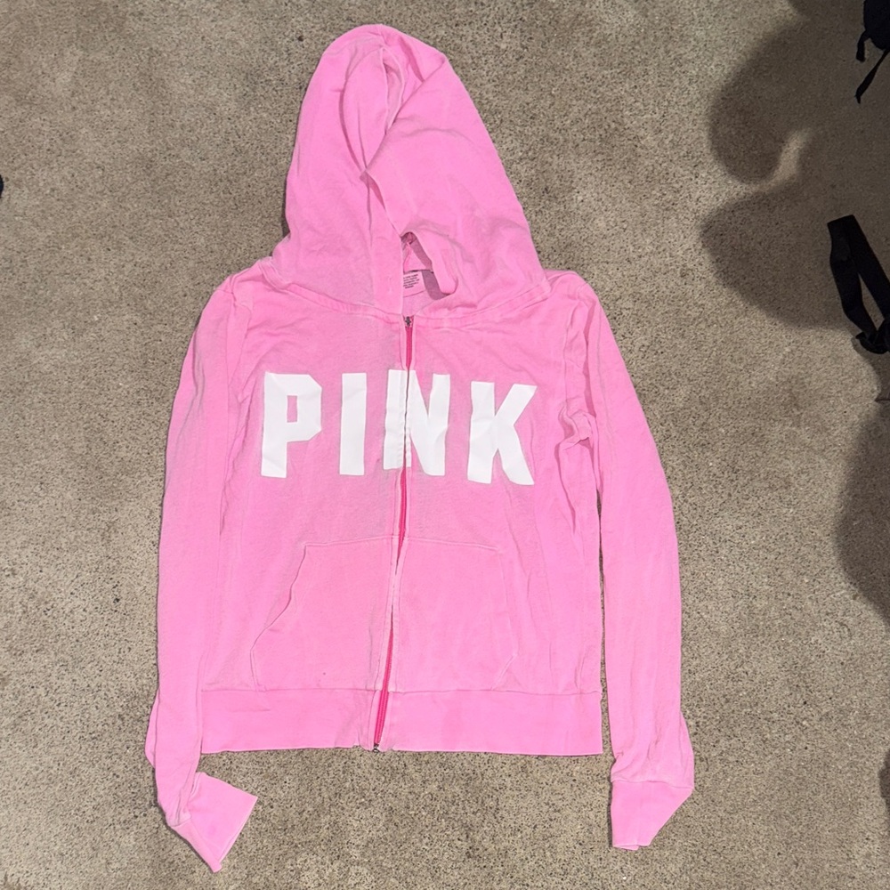 PINK Full Zip Hoodie